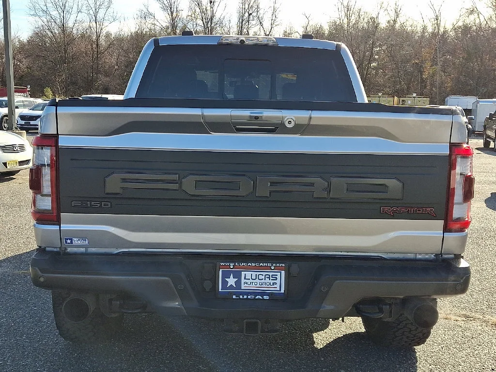 Used 2021 Iconic Silver Metallic Ford Raptor image 10