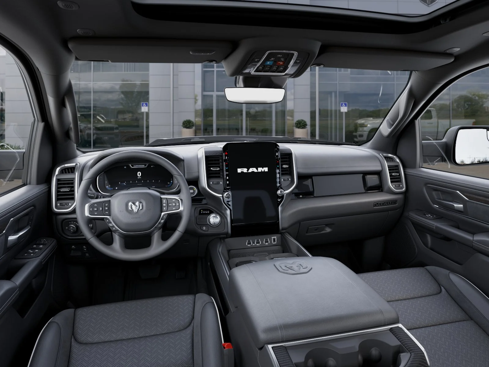 New 2026 Forged Blue Metallic Exterior Paint RAM Laramie image 41