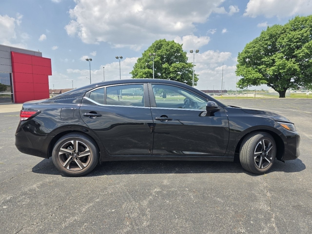 Used 2025 Black Nissan SV image 14