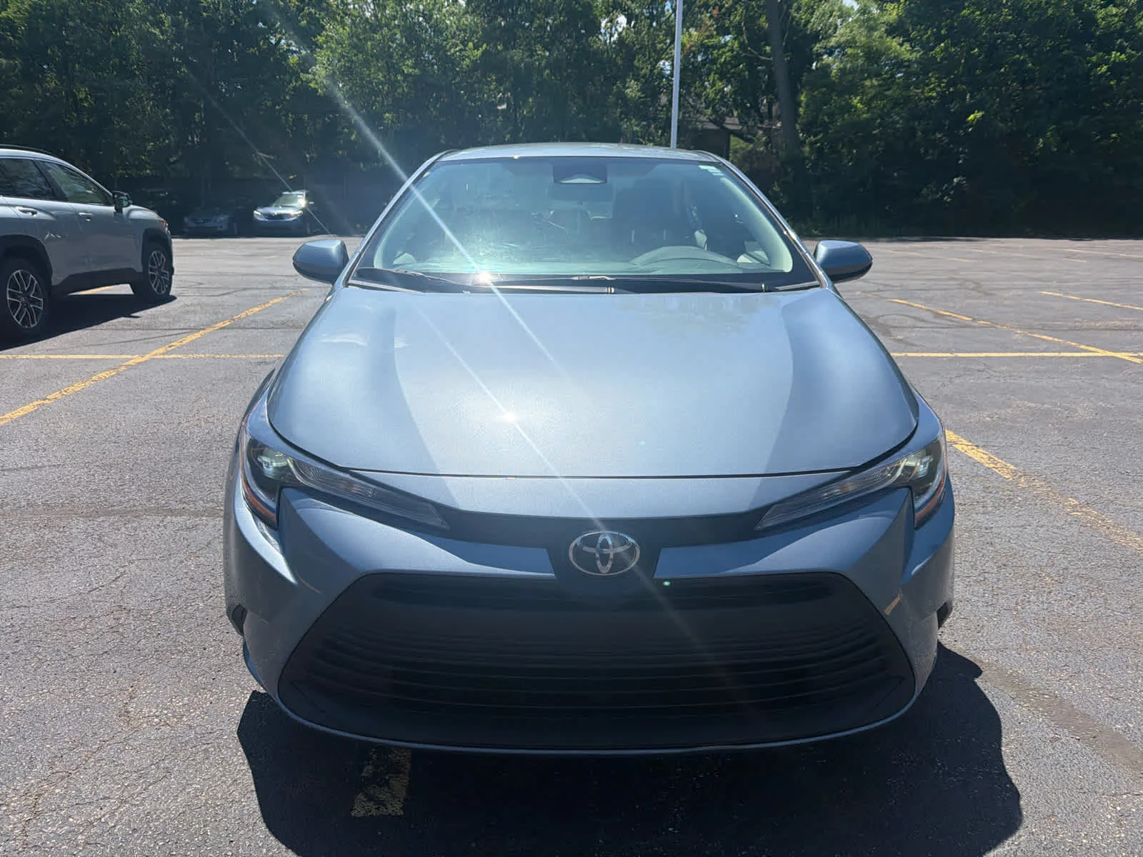 Used 2023 Celestite Toyota LE image 4