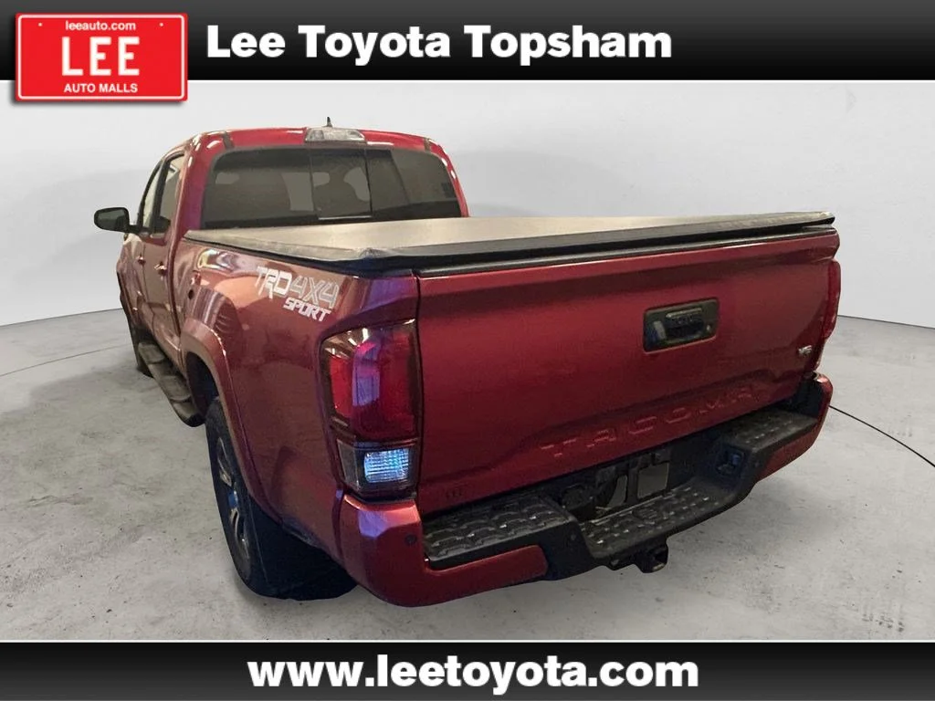 Used 2019 Barcelona Red Metallic Toyota TRD Sport image 3