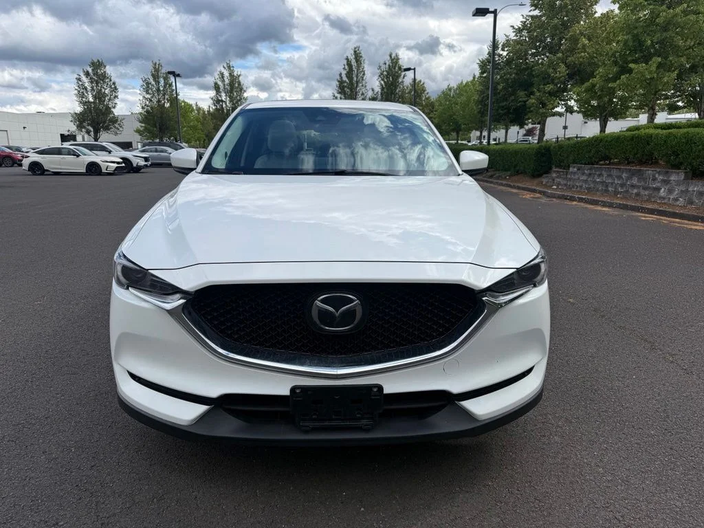 Used 2021 Snowflake White Pearl Mica Mazda Grand Touring image 2
