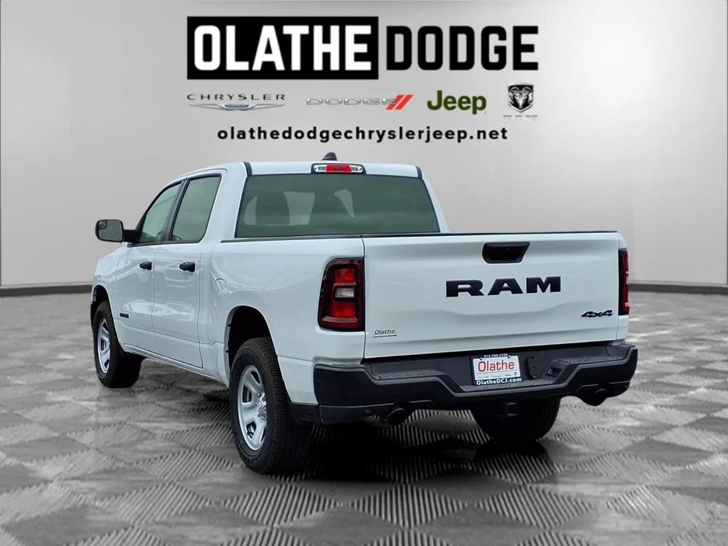 New 2026 Bright White Clear-Coat Exterior Paint RAM Tradesman image 3