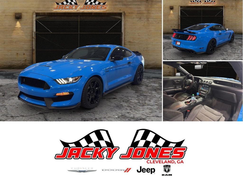 Used 2017 Grabber Blue Ford Shelby GT350 image 1