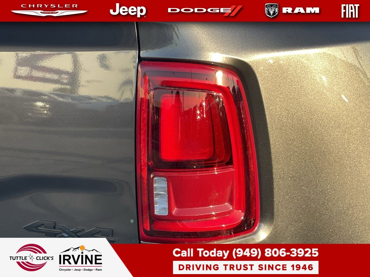 New 2026 Granite Crystal Metallic Clear-Coat Exterior Paint RAM Laramie image 9