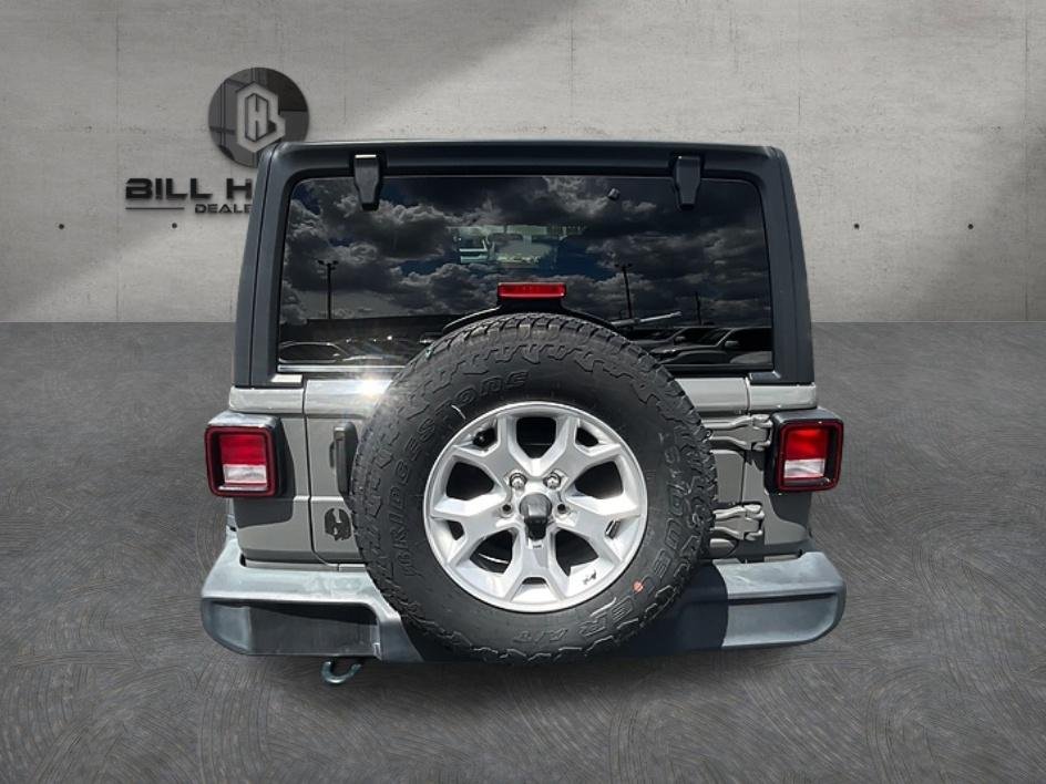 Used 2021 Gray Jeep Unlimited Sport image 6