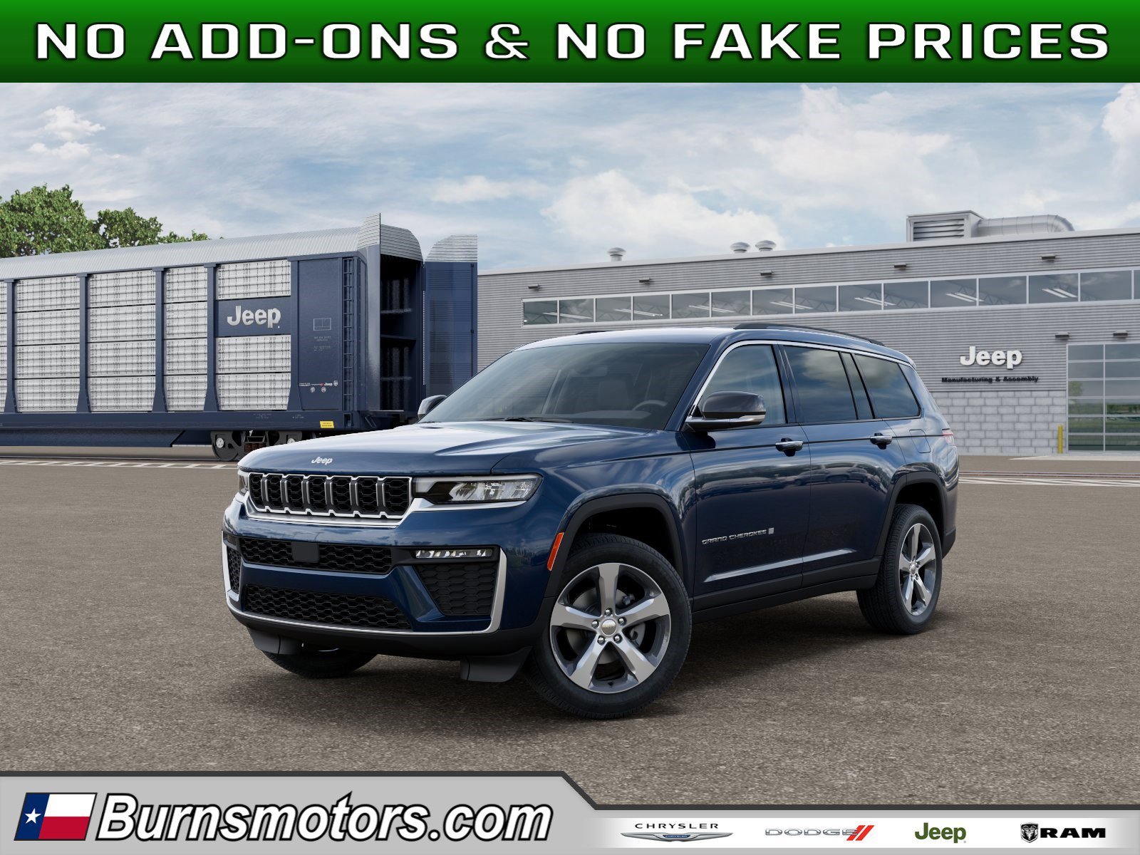 New 2026 Fathom Blue Pearl-Coat Exterior Paint Jeep Limited image 1