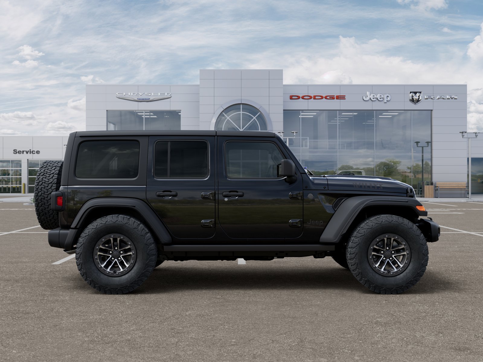 New 2026 Black Clear-Coat Exterior Paint Jeep Willys image 49