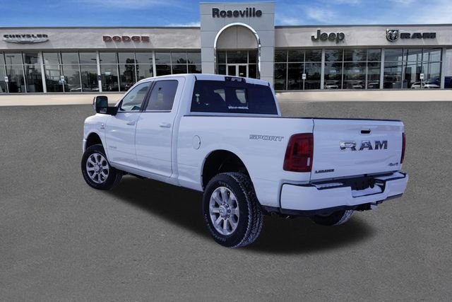 New 2026 Bright White Clear-Coat Exterior Paint RAM Laramie image 5