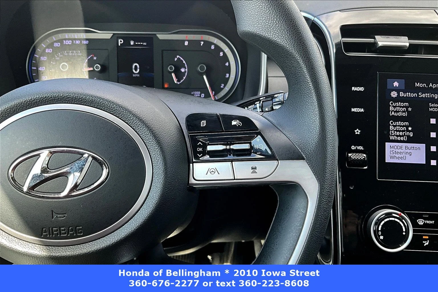 Used 2022 Phantom Black Hyundai SEL image 11