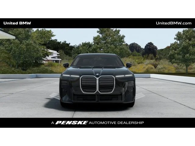 New 2027 Black Sapphire Metallic BMW 740 image 3