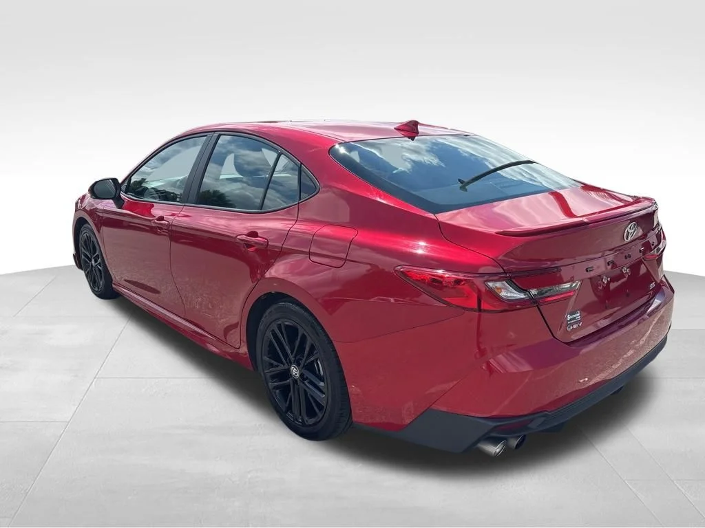 Used 2025 Red Toyota SE image 3