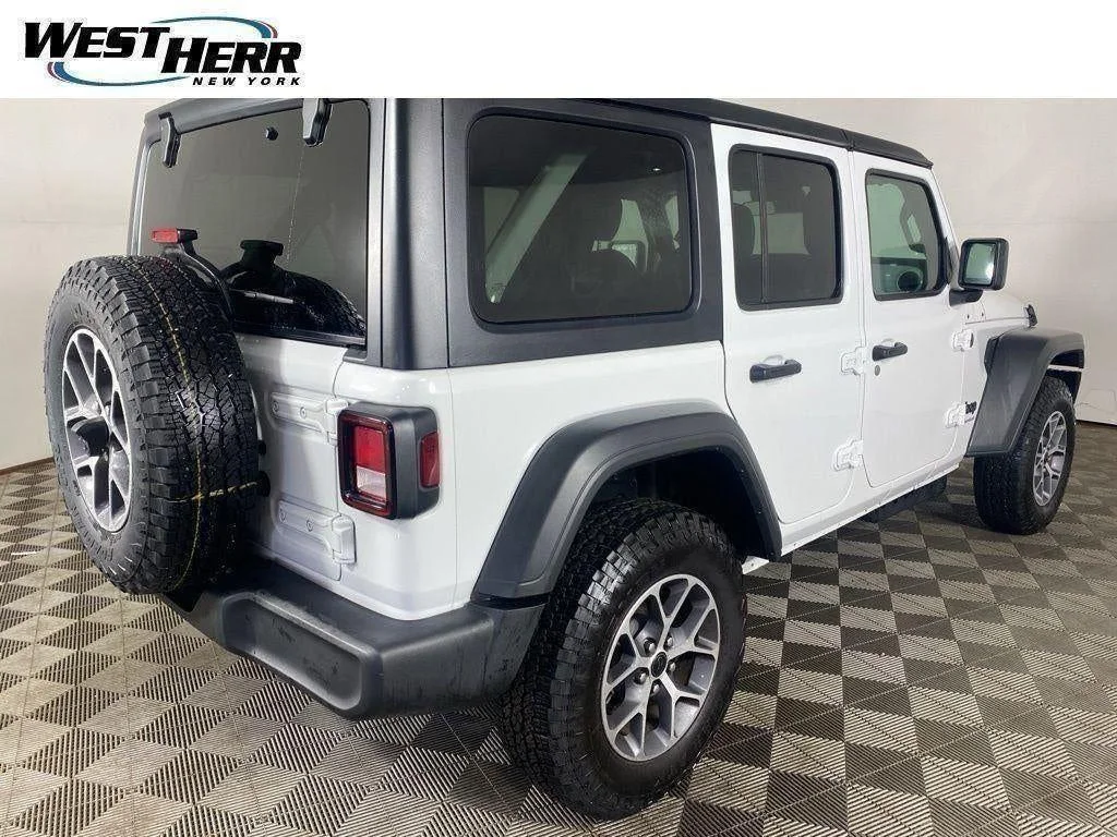 Used 2026 Bright White Clearcoat Jeep Sport S image 20