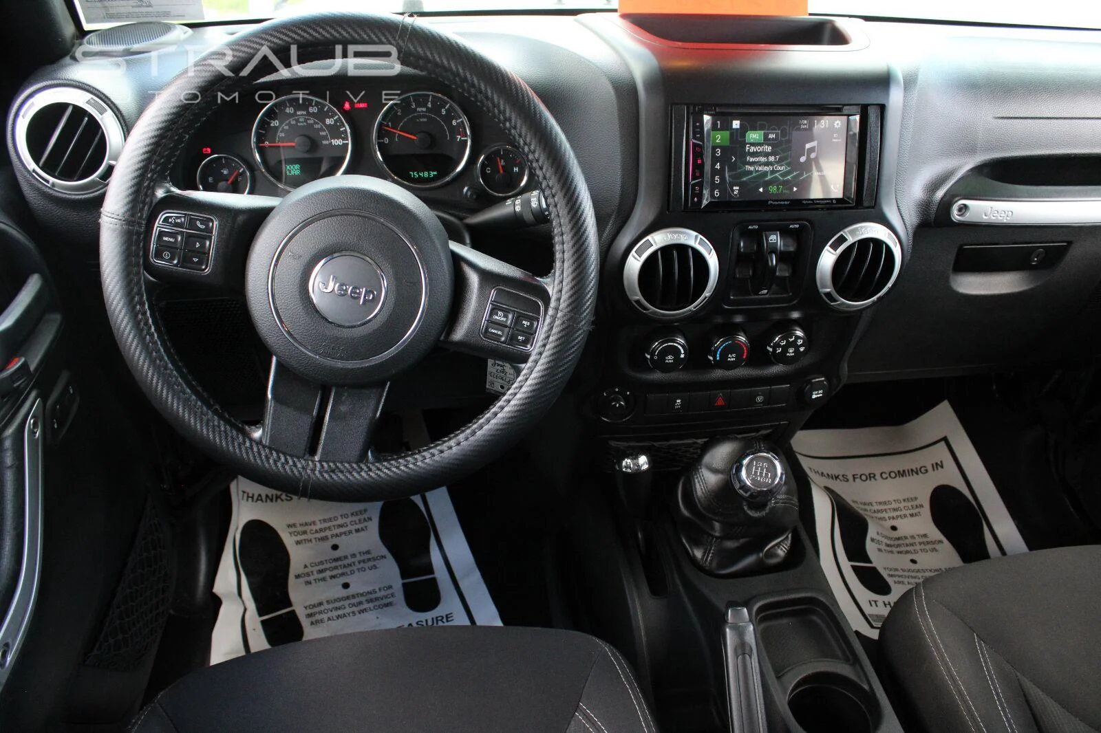 Used 2017 Black Clearcoat Jeep Rubicon image 33