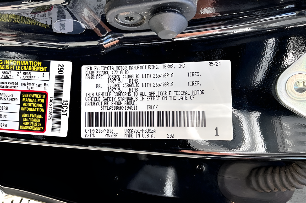 Used 2024 Black Toyota SR5 image 16