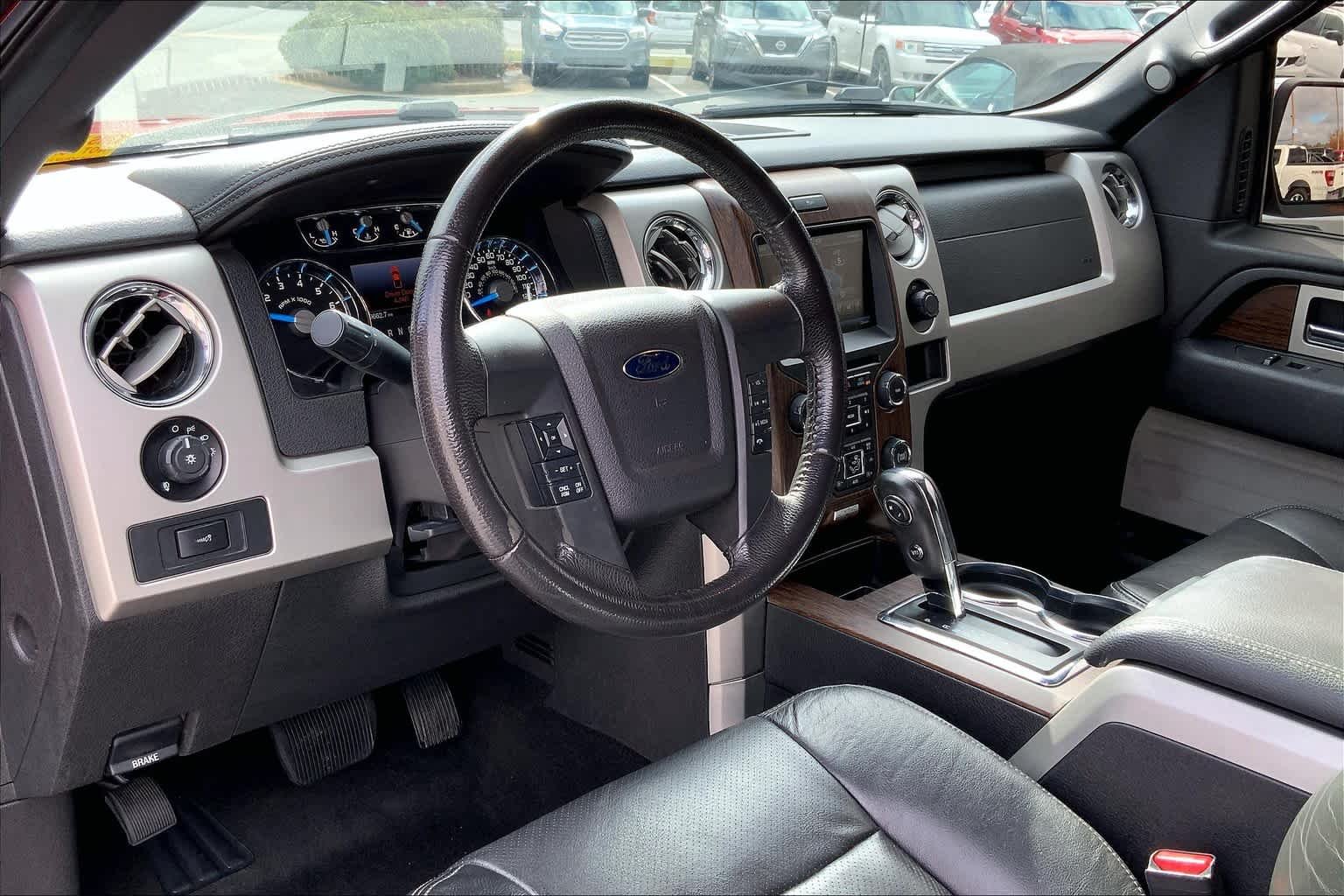 Used 2013 Ruby Red Metallic Tinted Clearcoat Ford Lariat image 17