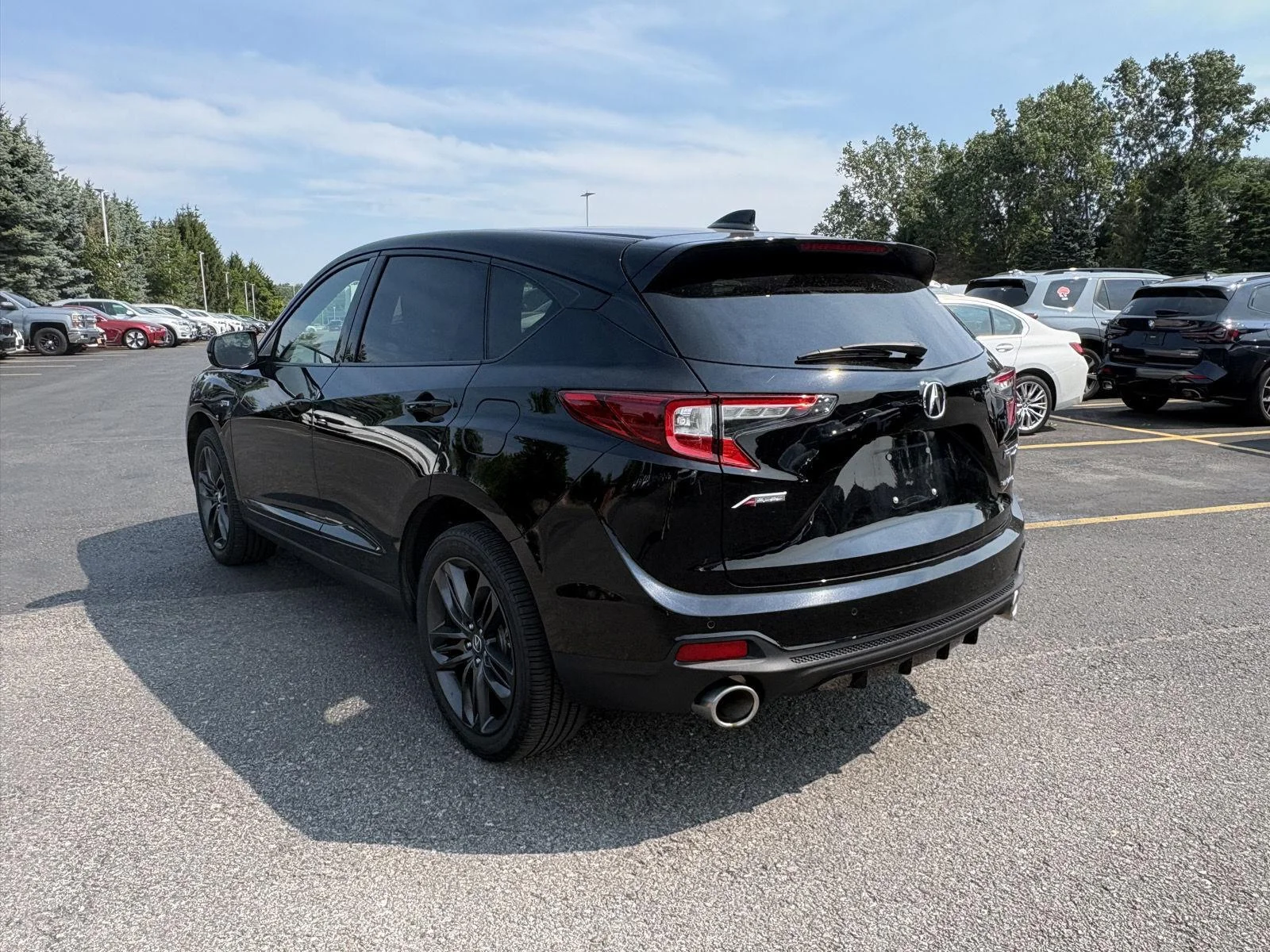 Used 2023 Majestic Black Pearl Acura SH-AWD w/A-SPEC image 7