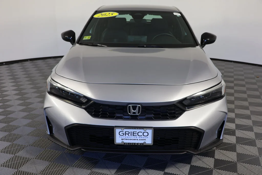 Certified Used 2025 Solar Silver Metallic Honda Sport image 3
