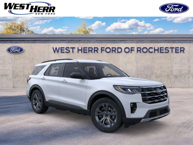 New 2026 Space White Metallic Ford Active image 1