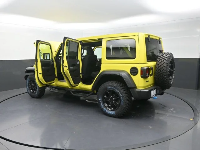 Used 2023 Yellow Jeep Willys 4xe image 34