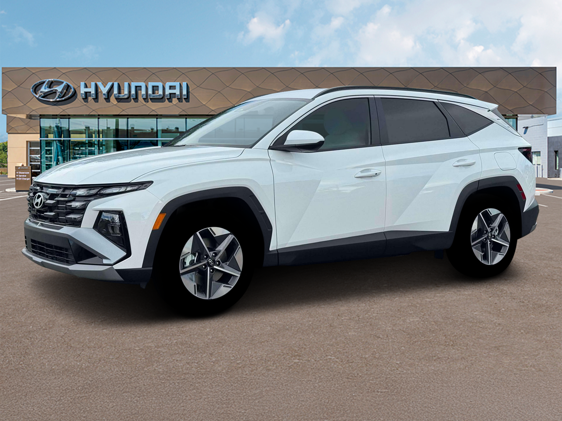 New 2026 White Hyundai SEL FWD image 2