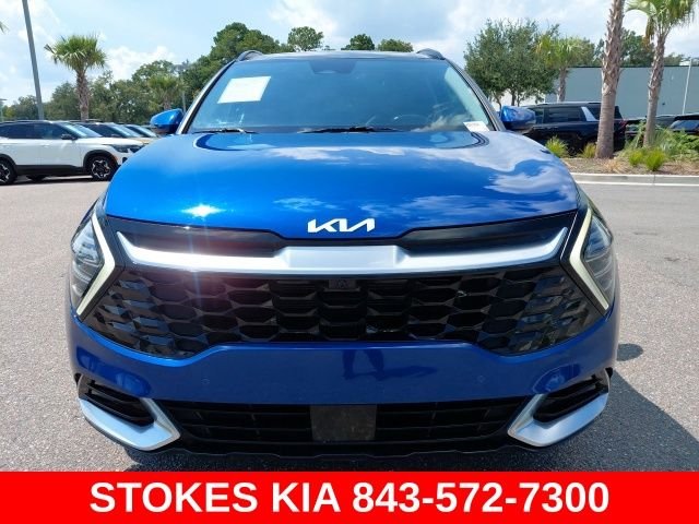 Used 2023 Blue Kia SX-Prestige image 2