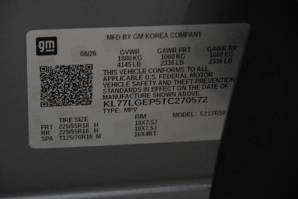 New 2026 Sterling Gray Metallic Chevrolet 1RS image 42