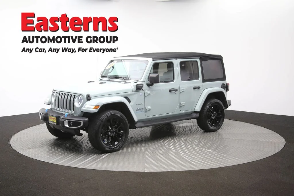 Used 2023 Gray Jeep Sahara 4xe image 56