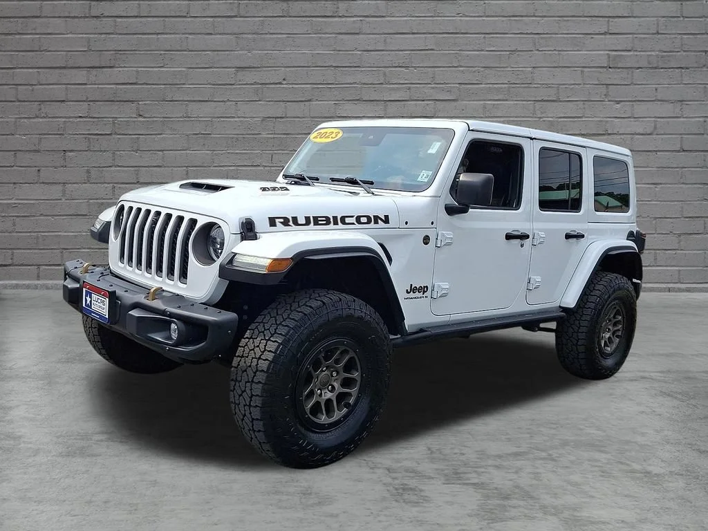 Used 2023 Bright White Clearcoat Jeep Rubicon 392 image 6