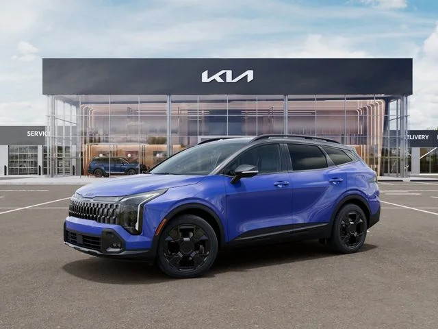 New 2026 Nebular Blue / Black Roof Kia X-Pro Prestige image 4