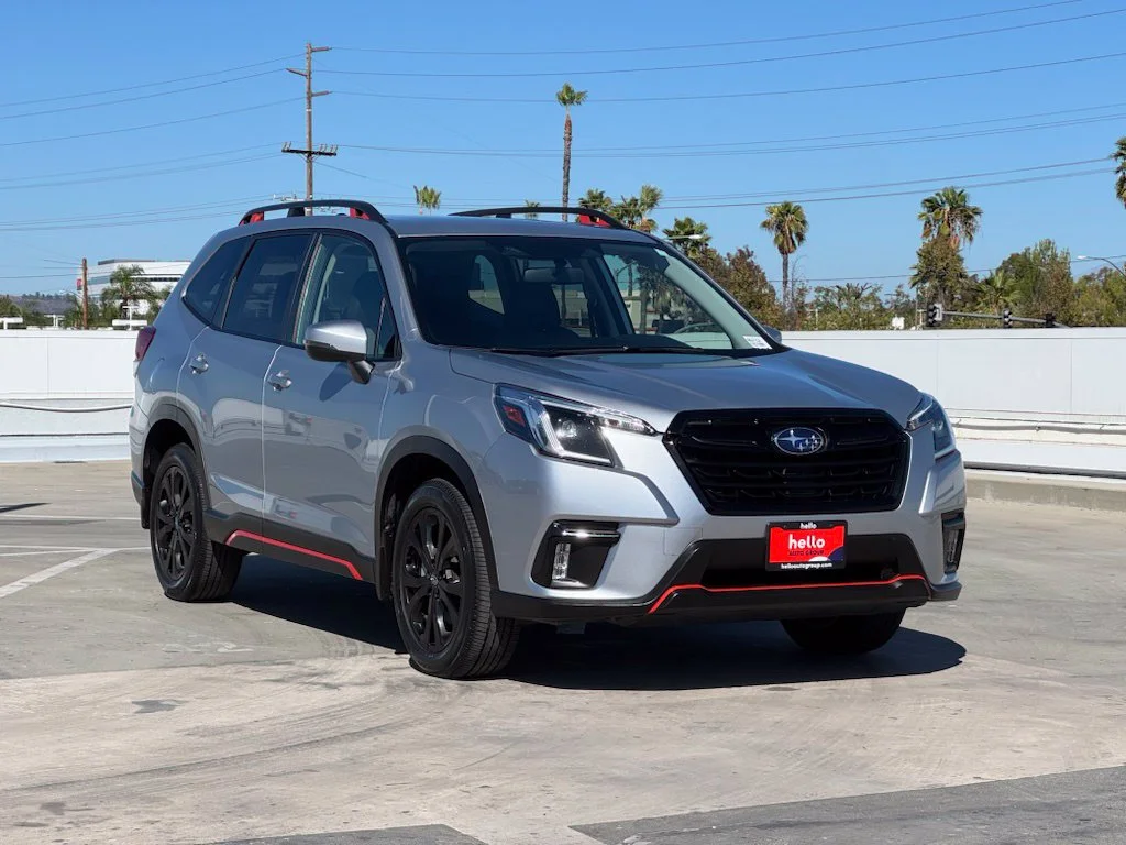 Certified Used 2024 Silver Subaru Sport image 3