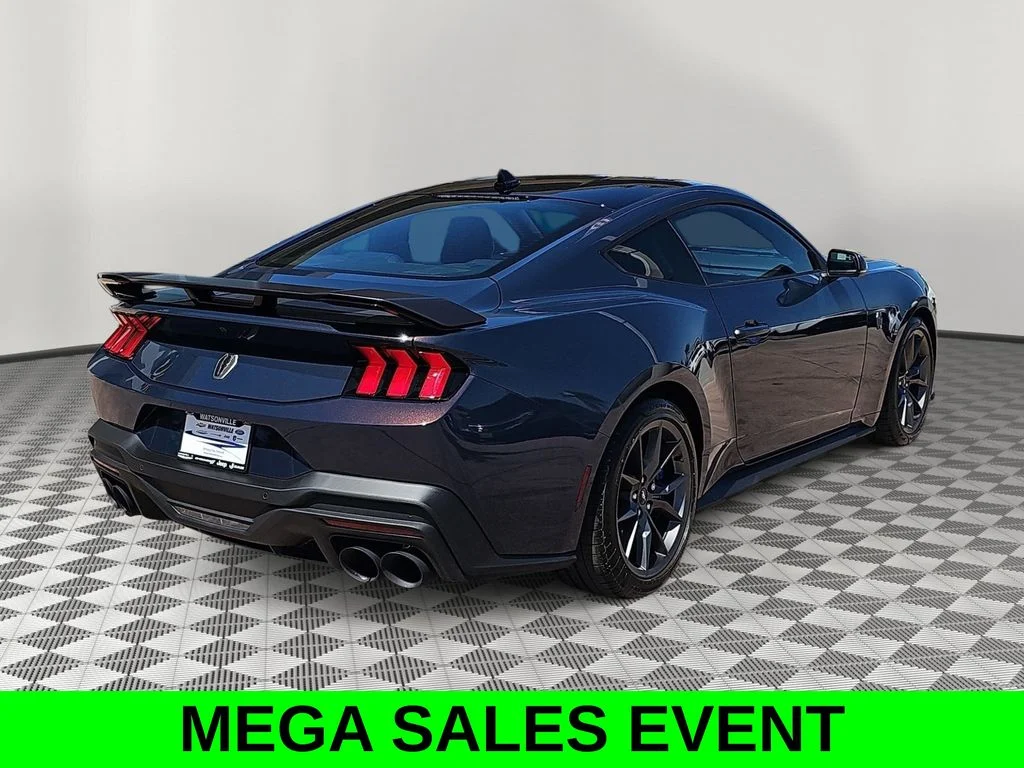 Used 2024 Blue Ford Dark Horse image 3