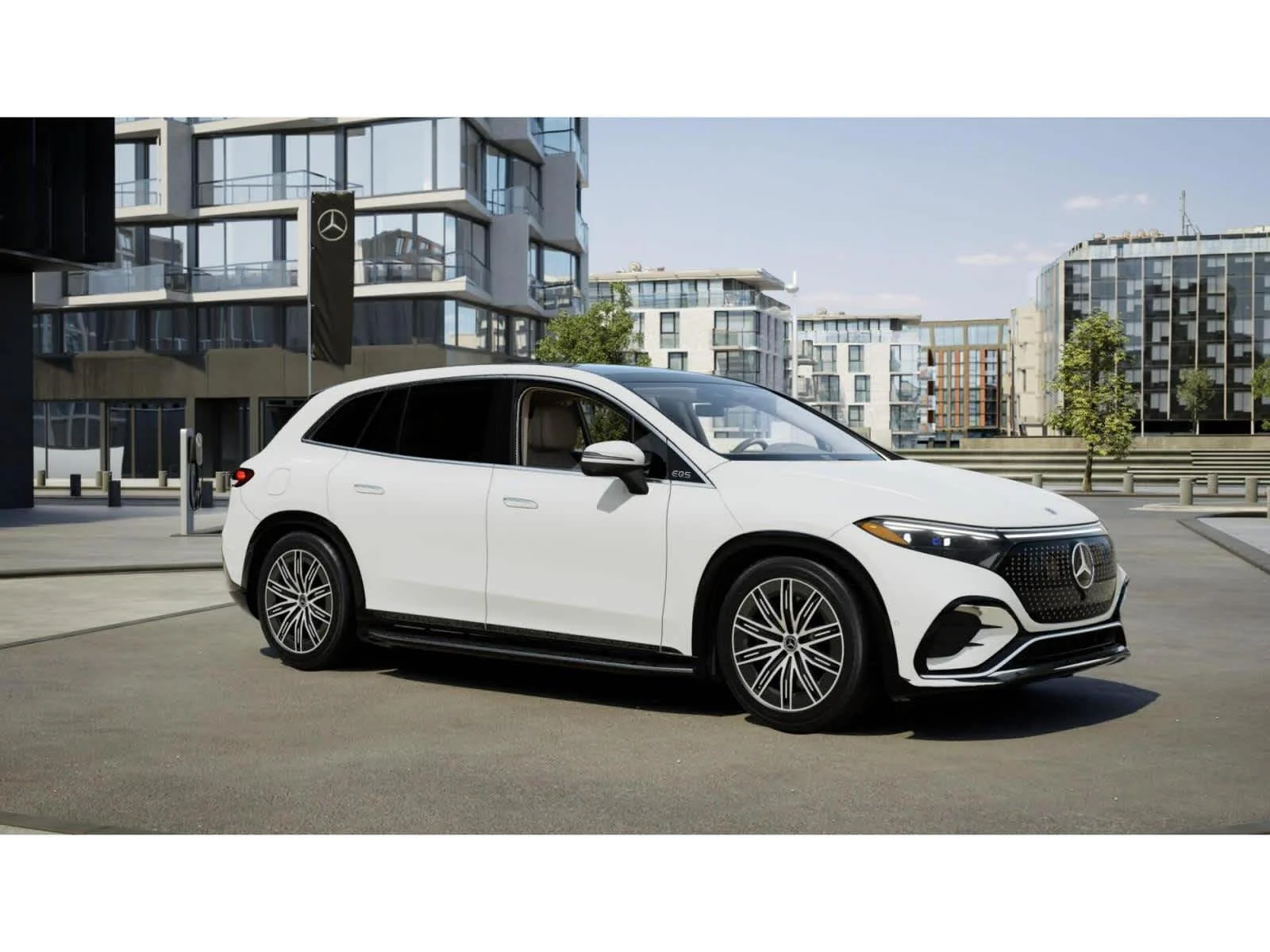 Used 2023 Polar White Mercedes-Benz EQS 580 image 12