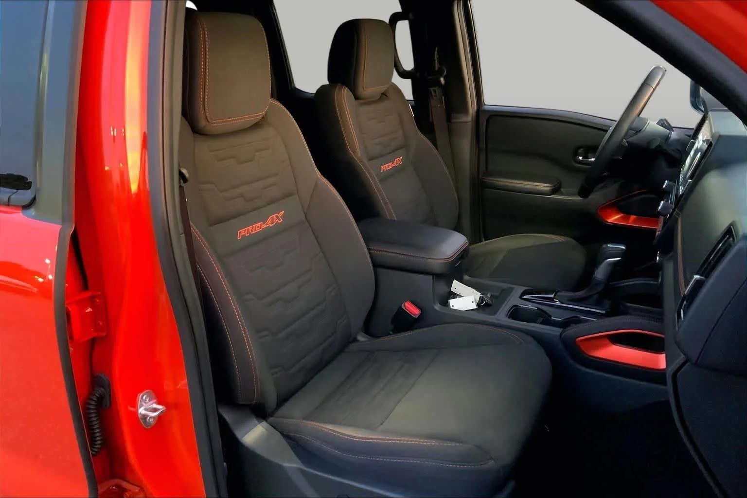 Used 2025 Afterburn Orange Nissan PRO-4X image 8