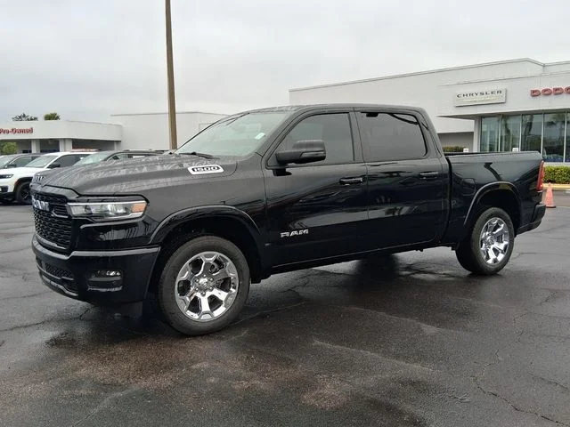 New 2026 Diamond Black Crystal Pearl-Coat Exterior Paint RAM Big Horn/Lone Star image 3