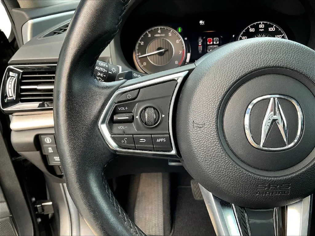 Used 2024 Liquid Carbon Metallic Acura Base image 12