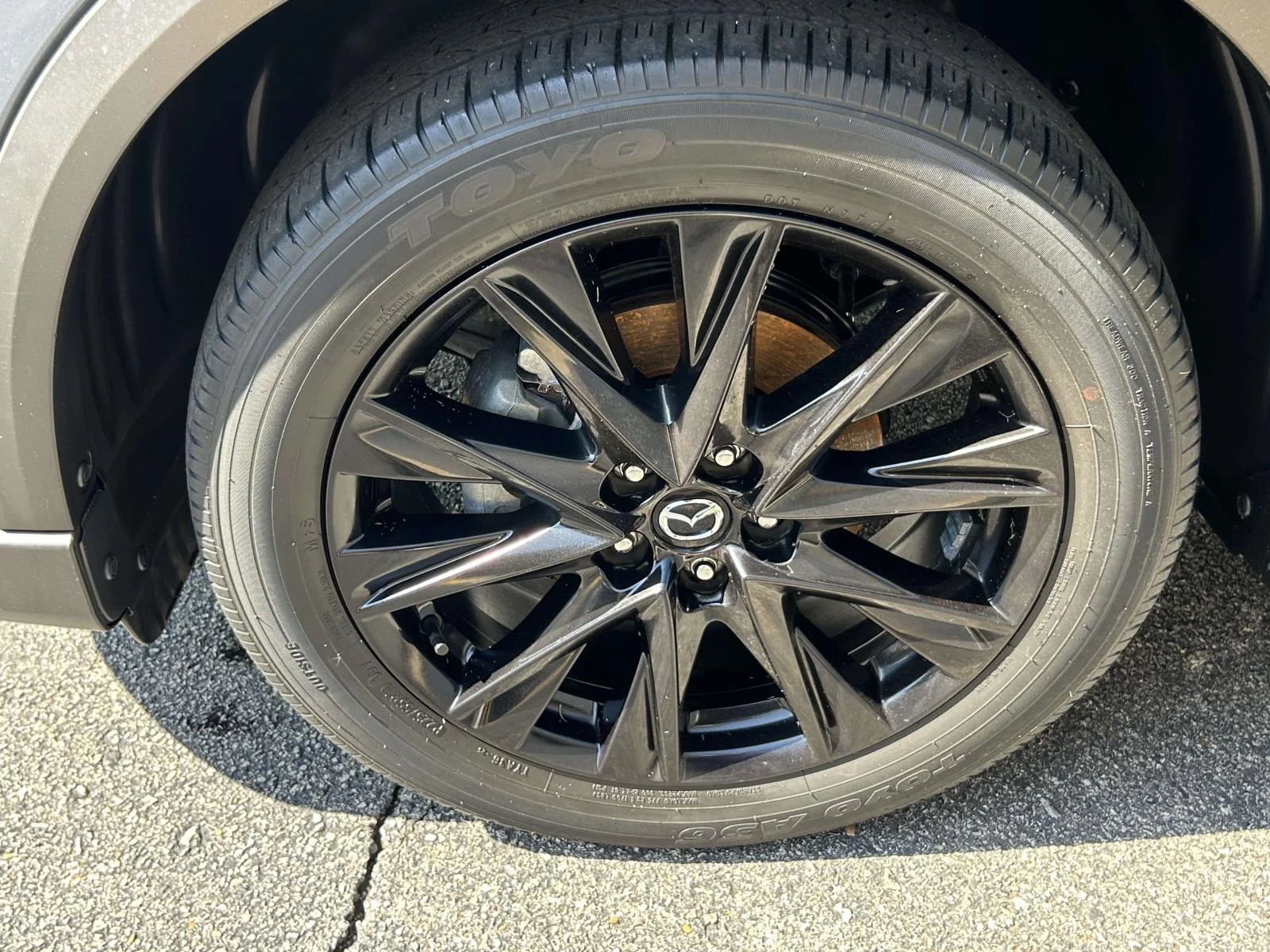 Used 2022 Gray Mazda 2.5 S Carbon Edition AWD image 5