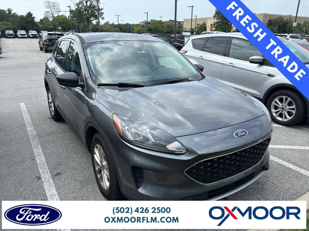 Used 2022 Carbonized Gray Metallic Ford SE image 1