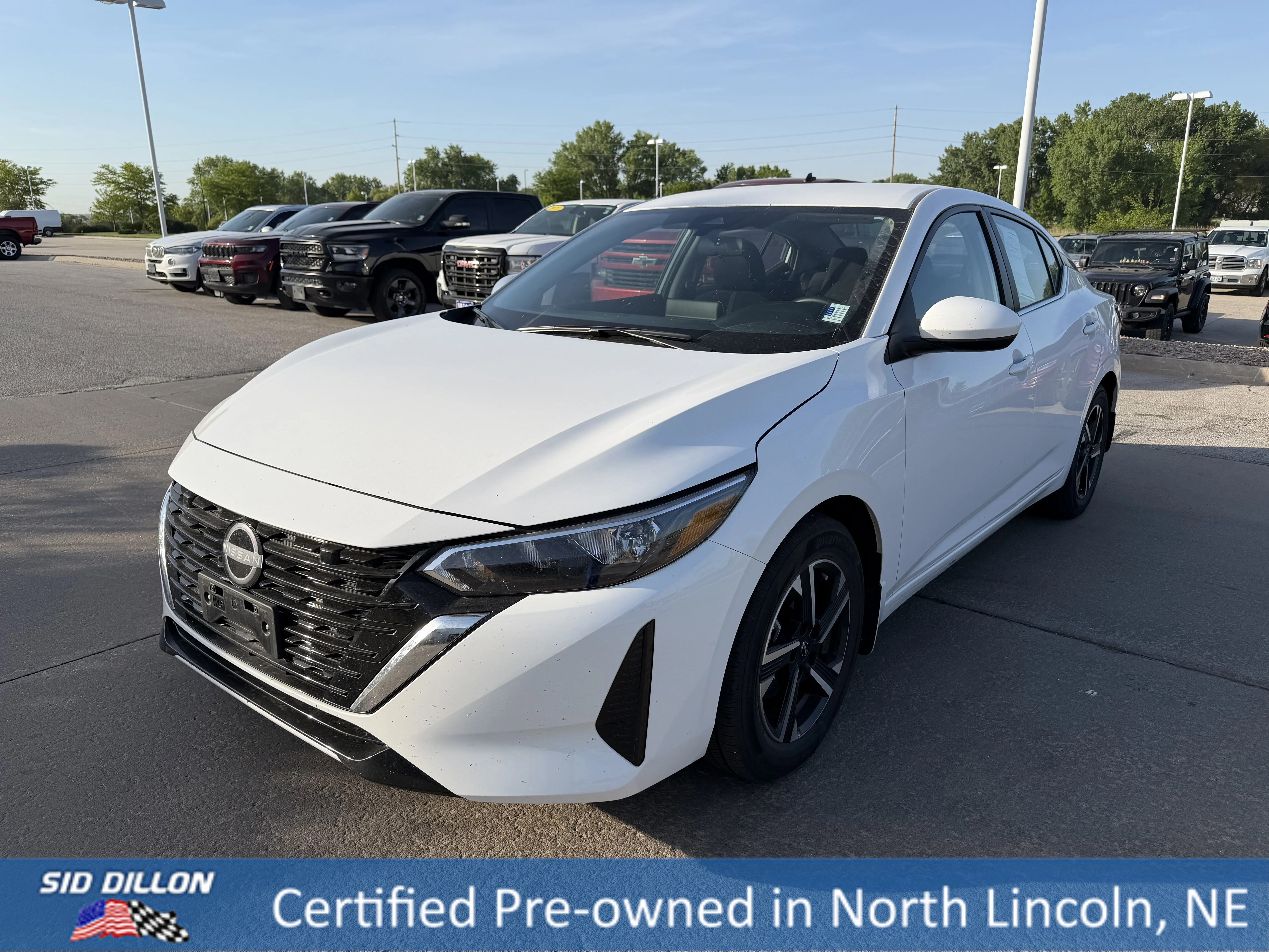 Certified Pre-Owned 2025 Nissan Sentra SV 4 Door Sedan in