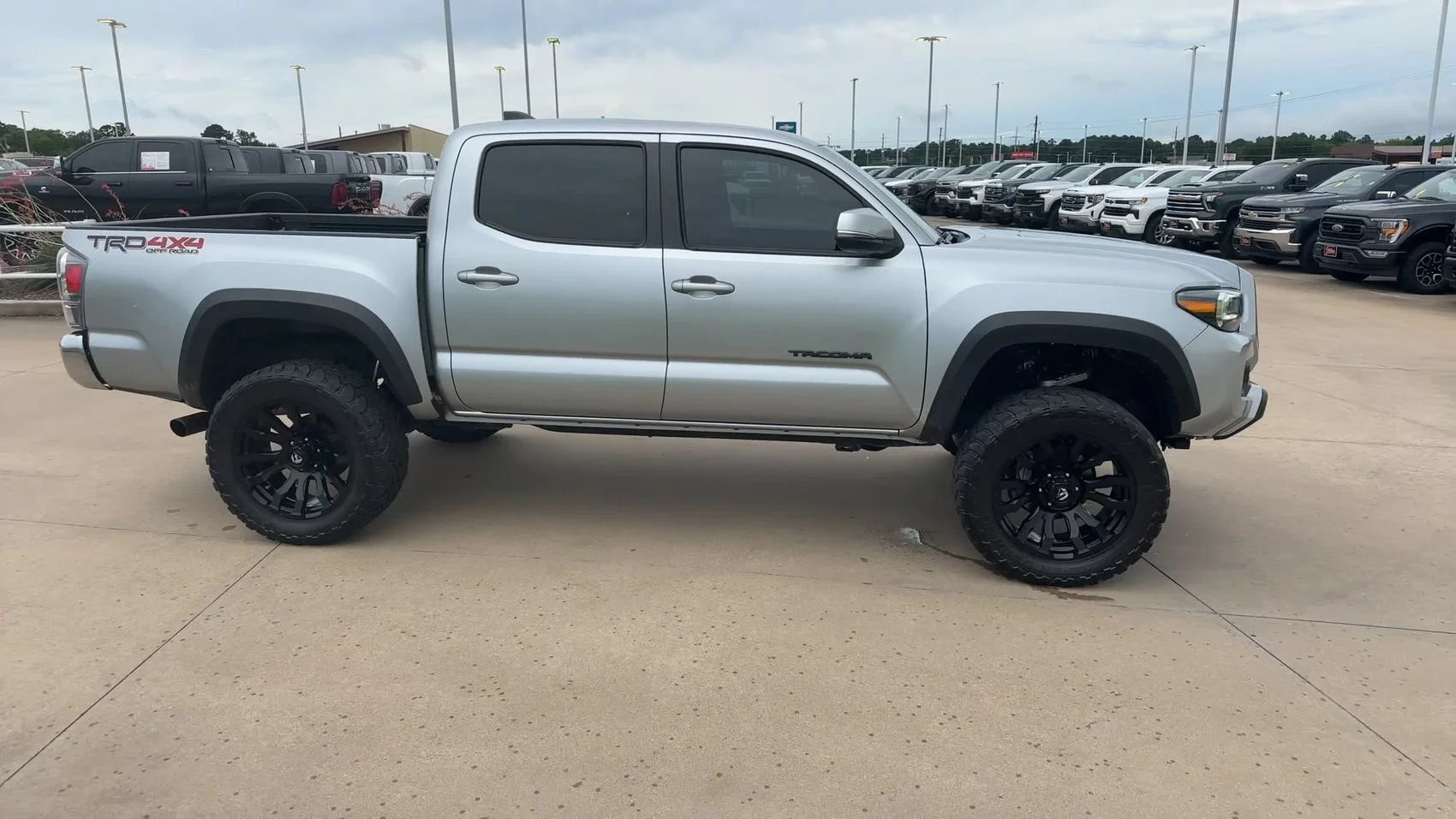 Used 2022 Celestial Silver Metallic Toyota TRD Off-Road image 2