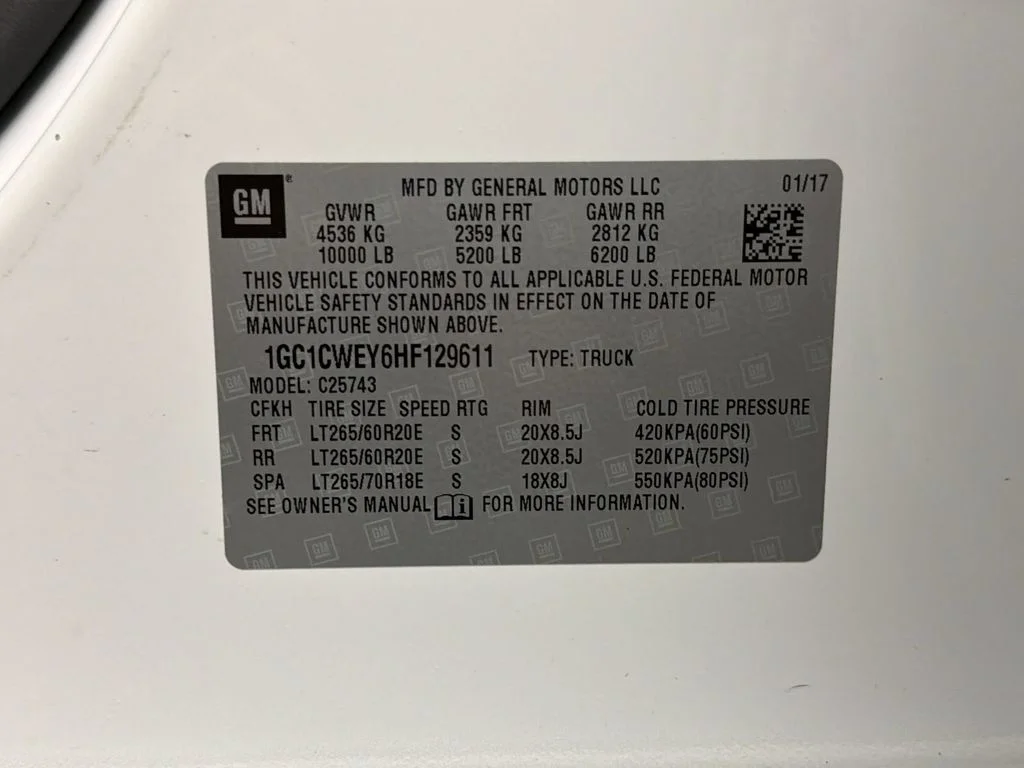 Used 2017 Summit White Chevrolet LTZ image 23