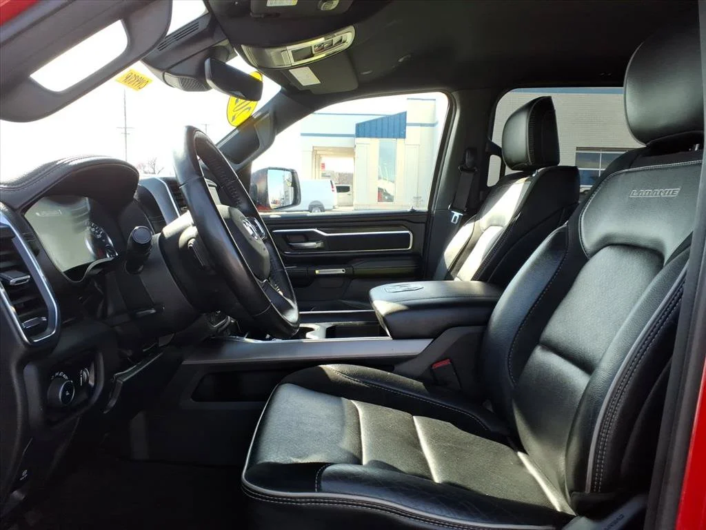 Used 2024 Flame Red Clearcoat Ram Laramie image 7