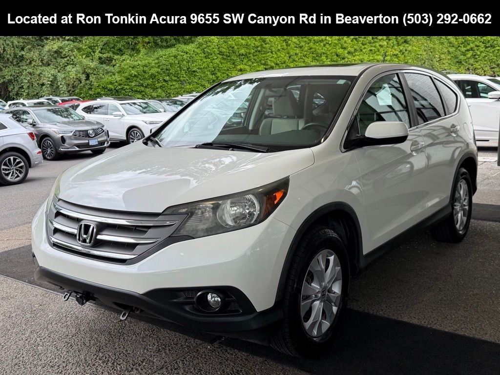 Used 2014 White Diamond Pearl Honda EX image 4