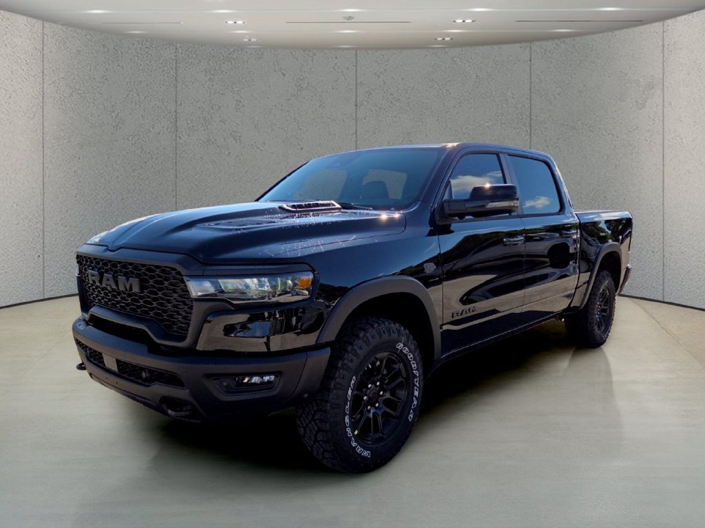 New 2027 Diamond Black Crystal Pearl-Coat Exterior Paint RAM Rebel image 12