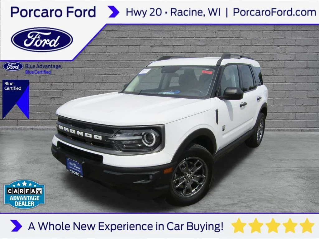 Certified Used 2022 Oxford White Ford Big Bend image 1