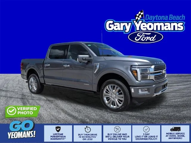New 2026 Gray Ford Platinum image 1