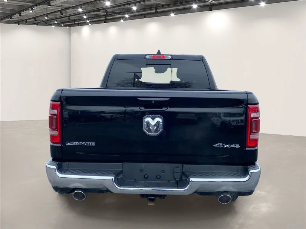 Used 2023 Diamond Black Crystal Pearlcoat Ram Laramie image 6