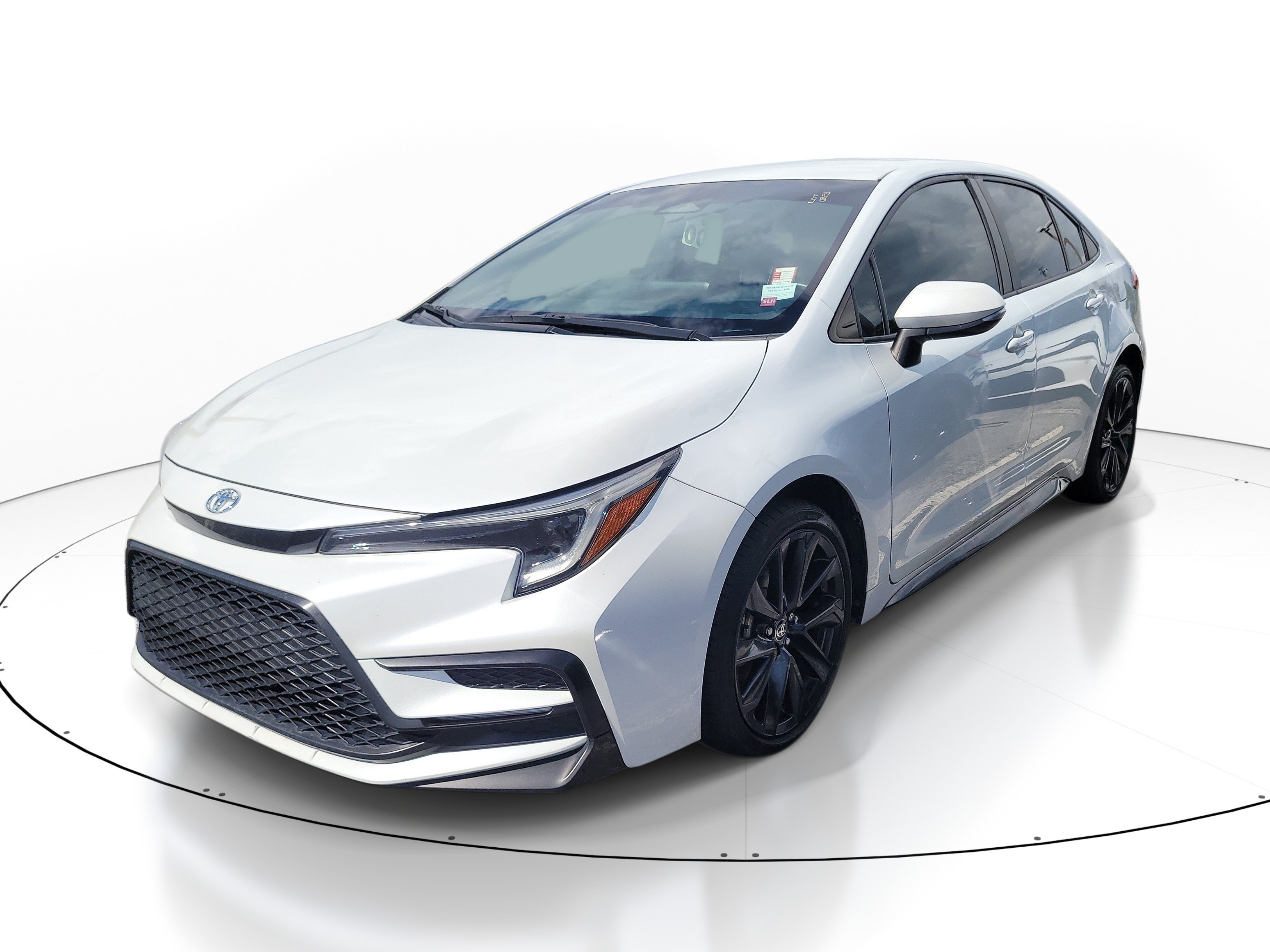 Used 2024 Wind Chill Pearl Toyota SE image 3