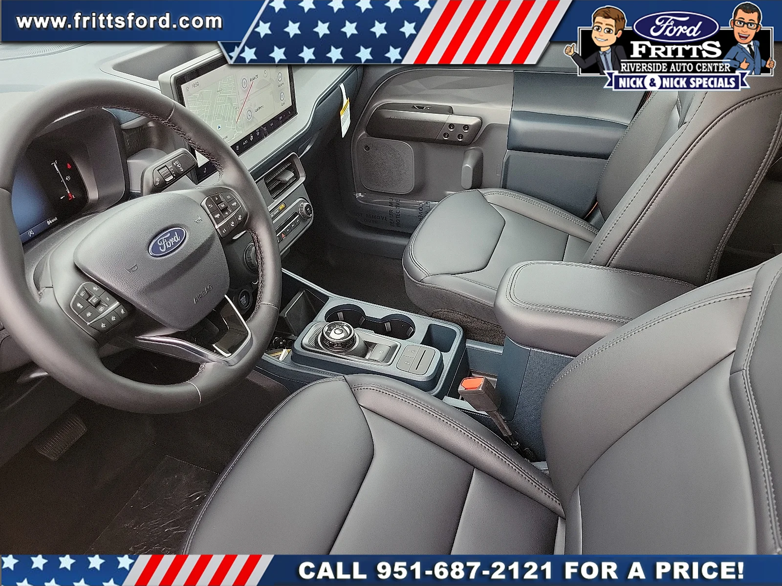 New 2026 Orange Fury Metallic Tri-Coat Ford Lariat® image 3