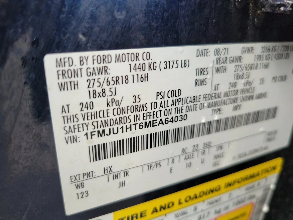 Used 2021 Blue Ford XLT image 33